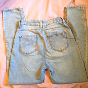 NOBO High Rise Skinny Sculpting Crop Jeans Sz 7